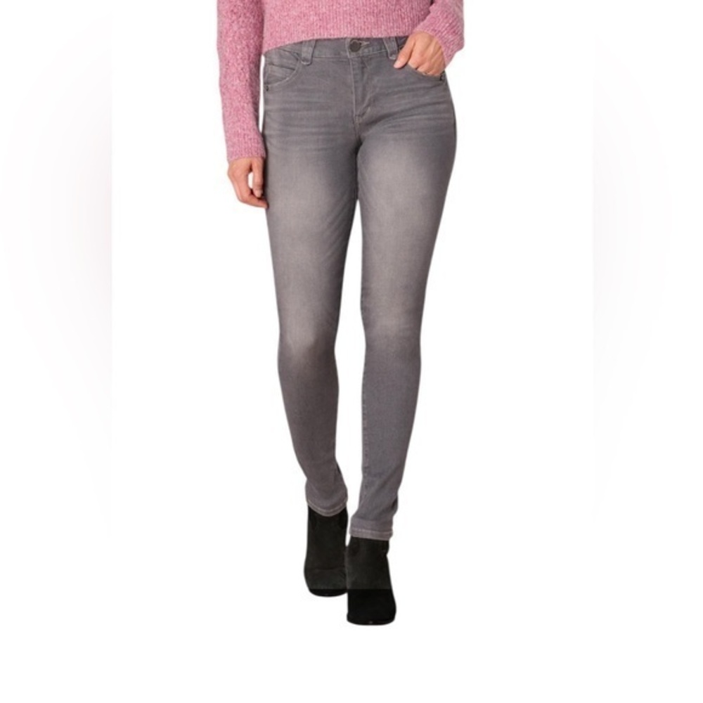 Democracy Women's Grey Skinny Jeans - Picture 1 of 11
